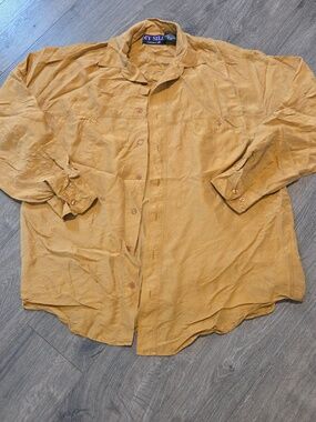 My Silk Silk Button Down Shirt